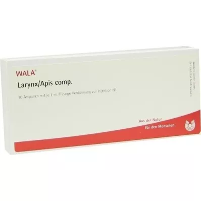 LARYNX/APIS komp. ampuller, 10X1 ml
