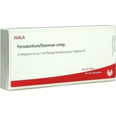 PERIODONTIUM/STANNUM komp. ampuller, 10X1 ml PERIODONTIUM/STANNUM komp. ampuller, 10X1 ml