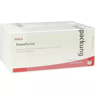PULMO/FERRUM Ampuller, 50X1 ml