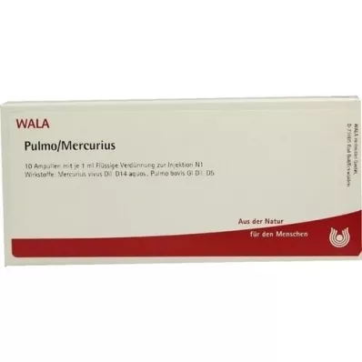 PULMO/MERCURIUS Ampuller, 10X1 ml