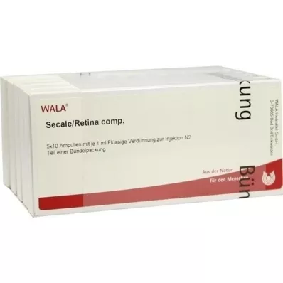 SECALE RETINA komp. ampuller, 50X1 ml