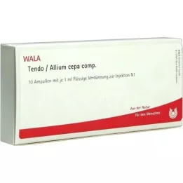 TENDO/ALLIUM cepa comp. ampuller, 10X1 ml