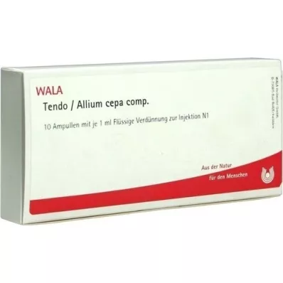 TENDO/ALLIUM cepa comp. ampuller, 10X1 ml