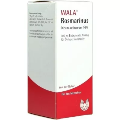 ROSMARINUS OLEUM etherum 10%, 100 ml
