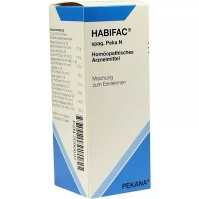 HABIFAC spag.Peka N dråber, 100 ml
