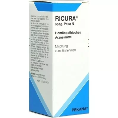 RICURA spag.Peka N dråber, 50 ml
