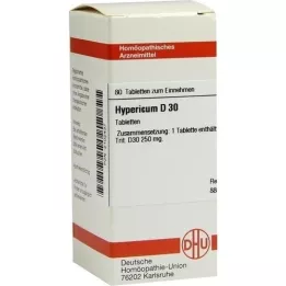 HYPERICUM D 30 tabletter, 80 stk
