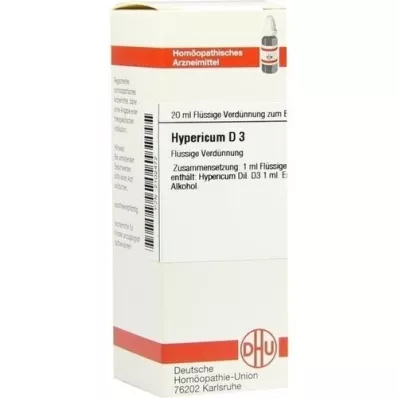 HYPERICUM D3-fortynding, 20 ml