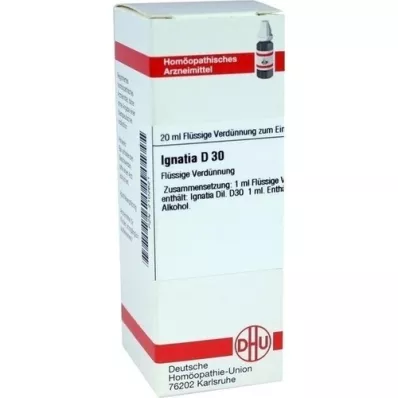 IGNATIA D 30 Fortynding, 20 ml