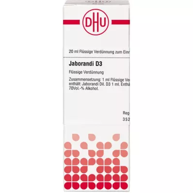 JABORANDI D3-fortynding, 20 ml