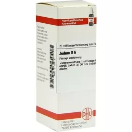 JODUM D6 Fortynding, 20 ml