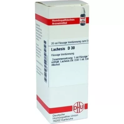 LACHESIS D 30 Fortynding, 20 ml