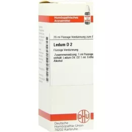 LEDUM D 2 Fortynding, 20 ml