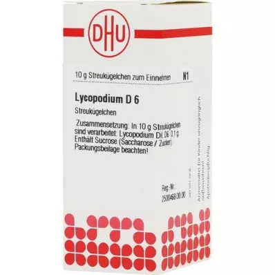 LYCOPODIUM D 6 kugler, 10 g