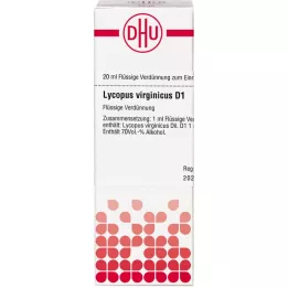 LYCOPUS VIRGINICUS D 1 fortynding, 20 ml