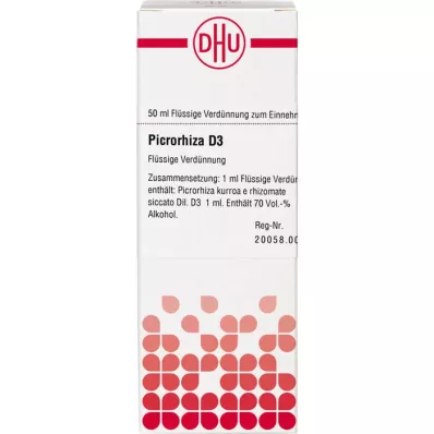 PICRORHIZA D 3 Fortynding, 50 ml
