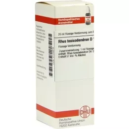 RHUS TOXICODENDRON D 12 Fortynding, 20 ml