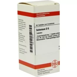 SELENIUM D 6 tabletter, 80 stk