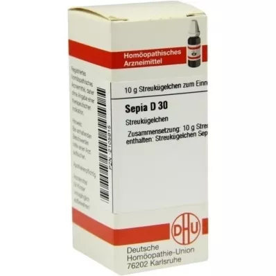 SEPIA D 30 kugler, 10 g