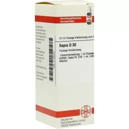 SEPIA D 30 Fortynding, 20 ml