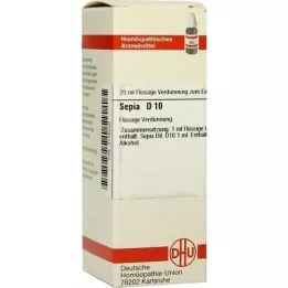 SEPIA D 10 fortynding, 20 ml