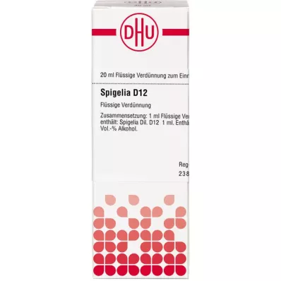 SPIGELIA D 12 Fortynding, 20 ml