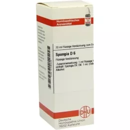SPONGIA D6 Fortynding, 20 ml