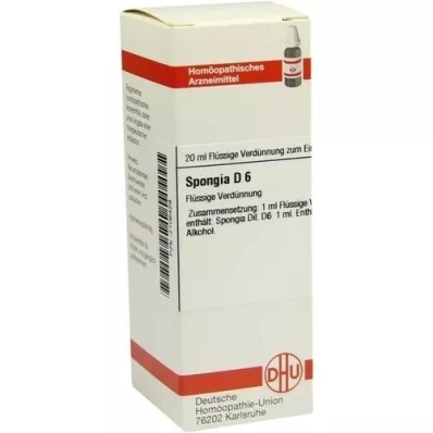 SPONGIA D6 Fortynding, 20 ml