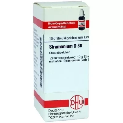 STRAMONIUM D 30 kugler, 10 g