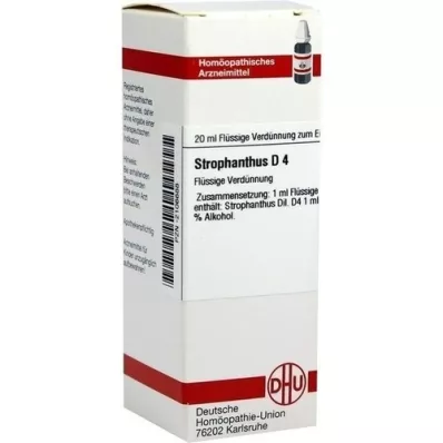 STROPHANTHUS D4-fortynding, 20 ml