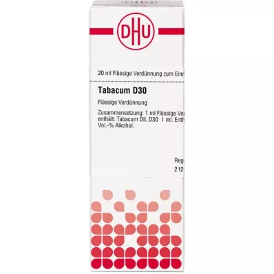TABACUM D 30 Fortynding, 20 ml