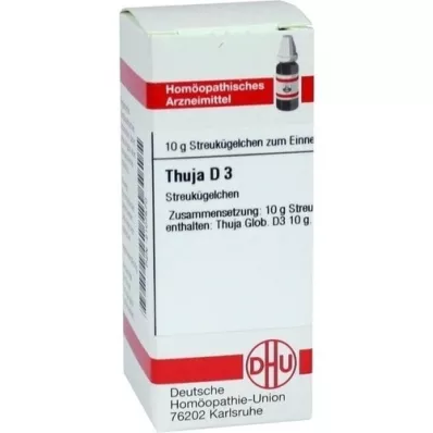 THUJA D 3 kugler, 10 g