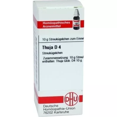 THUJA D 4 kugler, 10 g