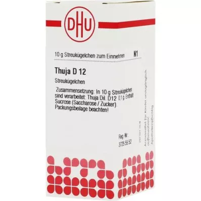THUJA D 12 kugler, 10 g