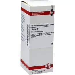 THUJA D 1 fortynding, 50 ml