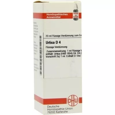 URTICA D4-fortynding, 20 ml