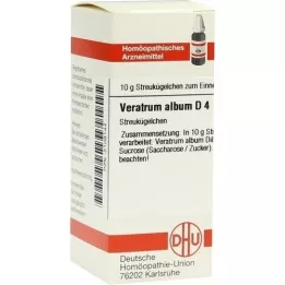 VERATRUM ALBUM D 4 kugler, 10 g