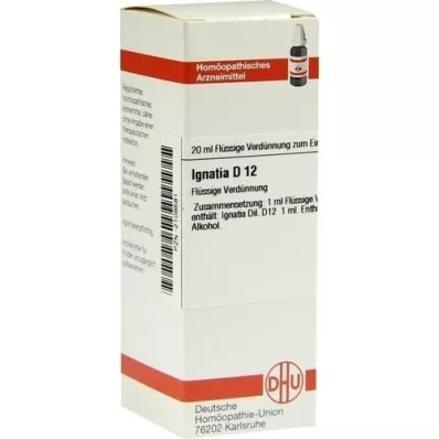 IGNATIA D 12 Fortynding, 20 ml