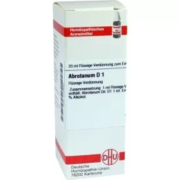 ABROTANUM D 1 fortynding, 20 ml