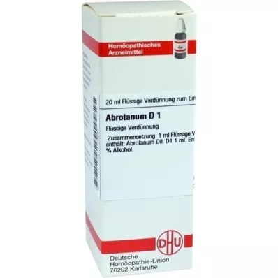 ABROTANUM D 1 fortynding, 20 ml