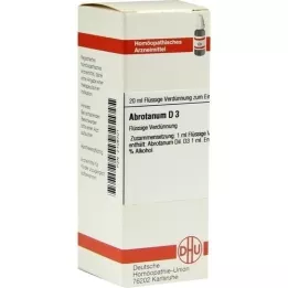 ABROTANUM D3-fortynding, 20 ml