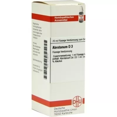 ABROTANUM D3-fortynding, 20 ml
