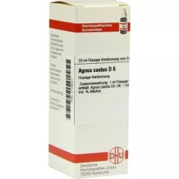 AGNUS CASTUS D6 Fortynding, 20 ml