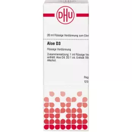 ALOE D3-fortynding, 20 ml