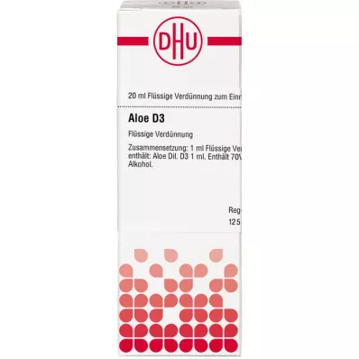 ALOE D3-fortynding, 20 ml