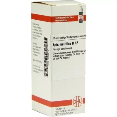 APIS MELLIFICA D 12 Fortynding, 20 ml