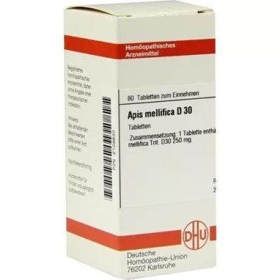 APIS MELLIFICA D 30 tabletter, 80 stk