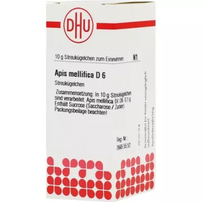 APIS MELLIFICA D 6 kugler, 10 g