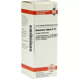 ARSENICUM ALBUM D 12 Fortynding, 20 ml
