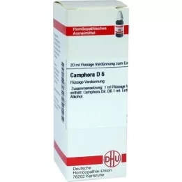 CAMPHORA D6 Fortynding, 20 ml